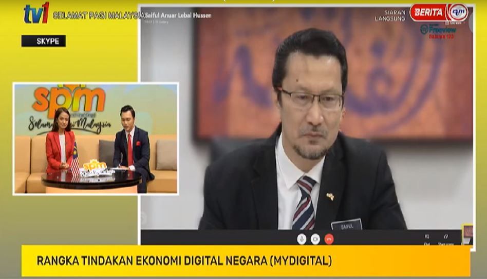 Temu bual Selamat Pagi Malaysia YBhg. Ketua Pengarah