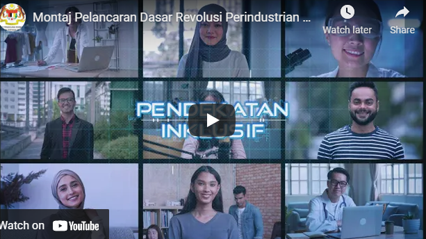 Montaj Pelancaran Dasar Revolusi Perindustrian Keempat (4IR) Negara