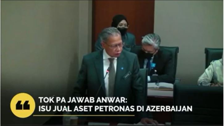 YB Dato' Sri Mustapa Mohamed Menjawab  Isu Penjualan Aset Petronas di Parlimen
