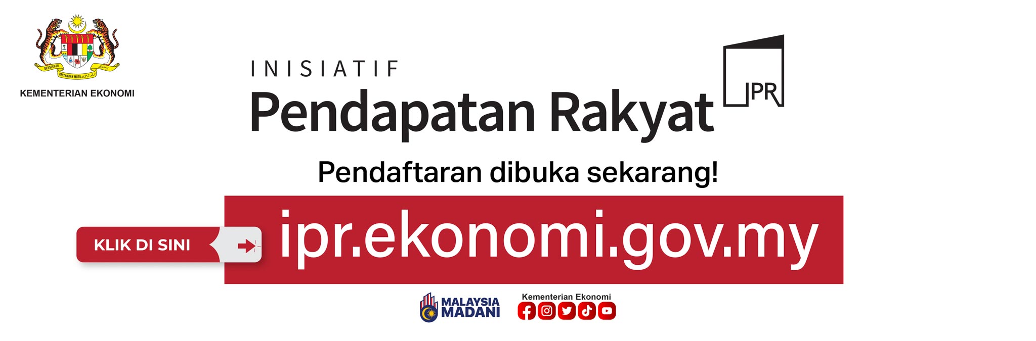 Pendaftaran Inisiatif Pendapatan Rakyat