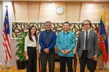 YB Rafizi Ramli, Menteri Ekonomi Menerima Kunjungan Hormat Daripada Mr. Niloy Banerjee, United Nation Development Programme (UNDP) Resident Representative To Malaysia