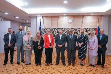 Kunjungan Hormat daripada H.E. Ms. Ailsa Terry, British High Commisioner 