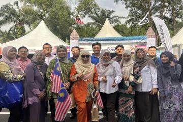 Majlis Pelancaran Bulan Kebangsaan dan Kibar Jalur Gemilang 2024