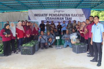 LAWATAN RASMI KE TAPAK PROJEK IPR – USAHAWAN TANI