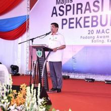 Majlis Aspirasi Ekonomi Pekebun Kecil RISDA di Baling, Kedah