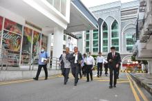 Sesi Libat Urus YB Menteri di Jabatan Perdana Menteri (Ekonomi)  bersama Persatuan Penjaja Kecil di Melaka.