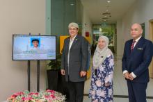 Sesi Clock-In dan Perjumpaan Bersama Pengurusan Kanan EPU YB Dato Hajjah Hanifah Hajar Taib, Timbalan Menteri Ekonomi