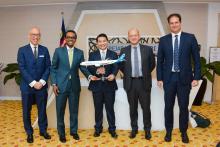 YBM Menerima Kunjungan Hormat daripada Airbus Malaysia