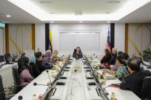 YBM menerima kunjungan hormat daripada American Malaysian Chamber of Commerce (AMCHAM)