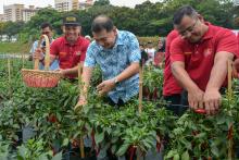 Majlis Pelancaran dan Lawatan Tapak IPR Inisiatif Usahawan Tani (INTAN) @ PJ City Food Valley