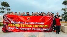 Majlis Pelepasan (flag off) Pasukan Sukarelawan Penjawat Awam (PSPA) Pasca Banjir ke Johor