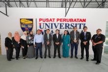 Sesi Lawatan YBM ke Tapak Mesin Layan Diri IPR di Pusat Perubatan Universiti Malaya (PPUM)