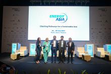 YBhg. Datuk Yatimah Binti Sarjiman, Timbalan Ketua Setiausaha (Sektoral) Kementerian Ekonomi menjadi salah seorang ahli panel pada sesi perbincangan "Malaysia's Energy Transition Pathways" sempena Persidangan Energy Asia 2023