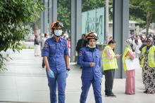 Sesi Latihan Kecemasan dan Kebakaran yang melibatkan seluruh warga Menara Prisma