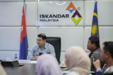 Lawatan ke Iskandar Regional Development Authority (IRDA) oleh YB Rafizi Ramli, Menteri Ekonomi