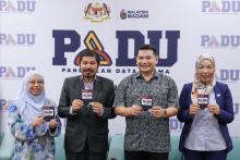 Taklimat khas kepada ketua pengarang media dan sidang media Pangkalan Data Utama (PADU) oleh YB Rafizi Ramli, Menteri Ekonomi