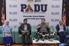 Taklimat khas kepada ketua pengarang media dan sidang media Pangkalan Data Utama (PADU) oleh YB Rafizi Ramli, Menteri Ekonomi