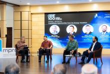 YB Rafizi Ramli, Menteri Ekonomi telah menghadiri Program OGSE100 CEOs Forum 2024 pada 16 Mei 2024 bertempat di Bursa Malaysia, Kuala Lumpur.  Program anjuran Malaysia Petroleum Resources Corporation (MPRC), agensi di bawah Kementerian Ekonomi, dengan sokongan Bursa Malaysia telah dihadiri oleh Ketua-ketua Pegawai Eksekutif dari senarai 100 syarikat teratas dalam sektor Perkhidmatan dan Peralatan Minyak & Gas (Oil & Gas Services and Equipment – OGSE) yang berdaftar di Malaysia berdasarkan hasil, seperti yan