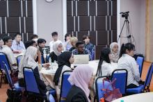 Lawatan pelajar dan pensyarah Universiti Kebangsaan Malaysia (UKM)