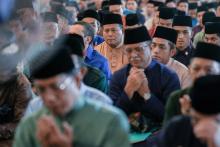 Majlis Bacaan Yasin dan Doa Selamat  sempena Istiadat Pertabalan Yang di-Pertuan Agong ke-17