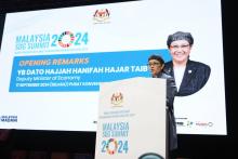 Majlis Perasmian sidang Kemuncak Matlamat Pembangunan Mampan Malaysia 2024