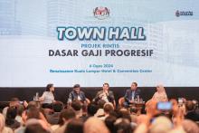 Sesi Town Hall Projek Rintis Dasar Gaji Progresif dan Sesi Dialog Bersama YB Rafizi Ramli, Menteri Ekonomi