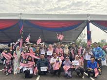 Majlis Pelancaran Bulan Kebangsaan dan Kibar Jalur Gemilang 2024