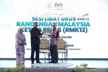 Sesi Libat Urus Rancangan Malaysia Ketiga Belas (Rmke-13) Oleh Kementerian Ekonomi Bersama Kerajaan Negeri Terengganu