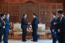 YAB Dato’ Seri Anwar Ibrahim, Perdana Menteri Malaysia, telah menerima kunjungan hormat TYT Kishida Fumio, mantan Perdana Menteri Jepun