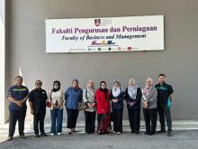 UITM telah menerima kunjungan hormat daripada Unit Komunikasi Korporat TERAJU