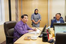 Gambar Majlis Penyerahan Tugas Bersama Pihak Pengurusan Tertinggi Kementerian