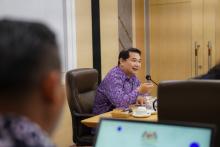 Gambar Majlis Penyerahan Tugas Bersama Pihak Pengurusan Tertinggi Kementerian