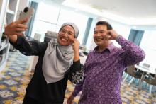 Hari Terakhir YB Dato’ Seri Rafizi Ramli Sebagai Menteri Ekonomi Bersama Warga Kementerian