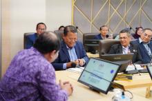 Gambar Majlis Penyerahan Tugas Bersama Pihak Pengurusan Tertinggi Kementerian