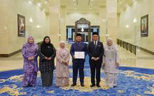 Kementerian Ekonomi menghadap sembah di Istana Negara pada 29 Julai 2025 berkenaan Rancangan Malaysia Ketiga Belas (RMKe13)