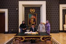 Kementerian Ekonomi menghadap sembah di Istana Negara pada 29 Julai 2025 berkenaan Rancangan Malaysia Ketiga Belas (RMKe13)