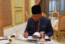 Kementerian Ekonomi menghadap sembah di Istana Negara pada 29 Julai 2025 berkenaan Rancangan Malaysia Ketiga Belas (RMKe13)