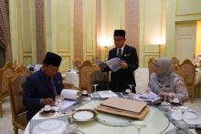 Kementerian Ekonomi menghadap sembah di Istana Negara pada 29 Julai 2025 berkenaan Rancangan Malaysia Ketiga Belas (RMKe13)